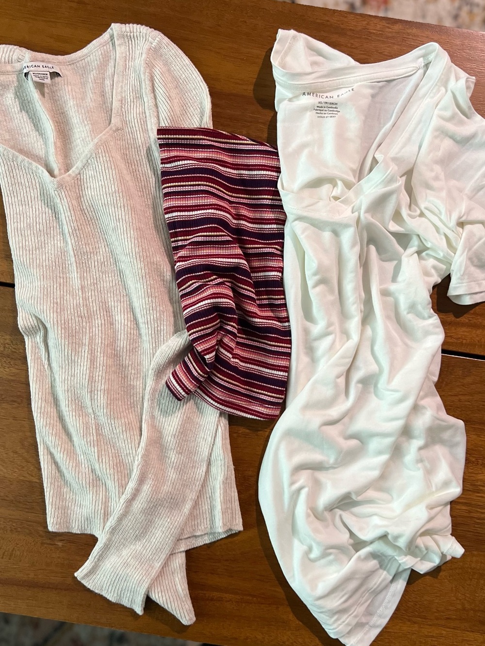 american eagle mix top bundle
